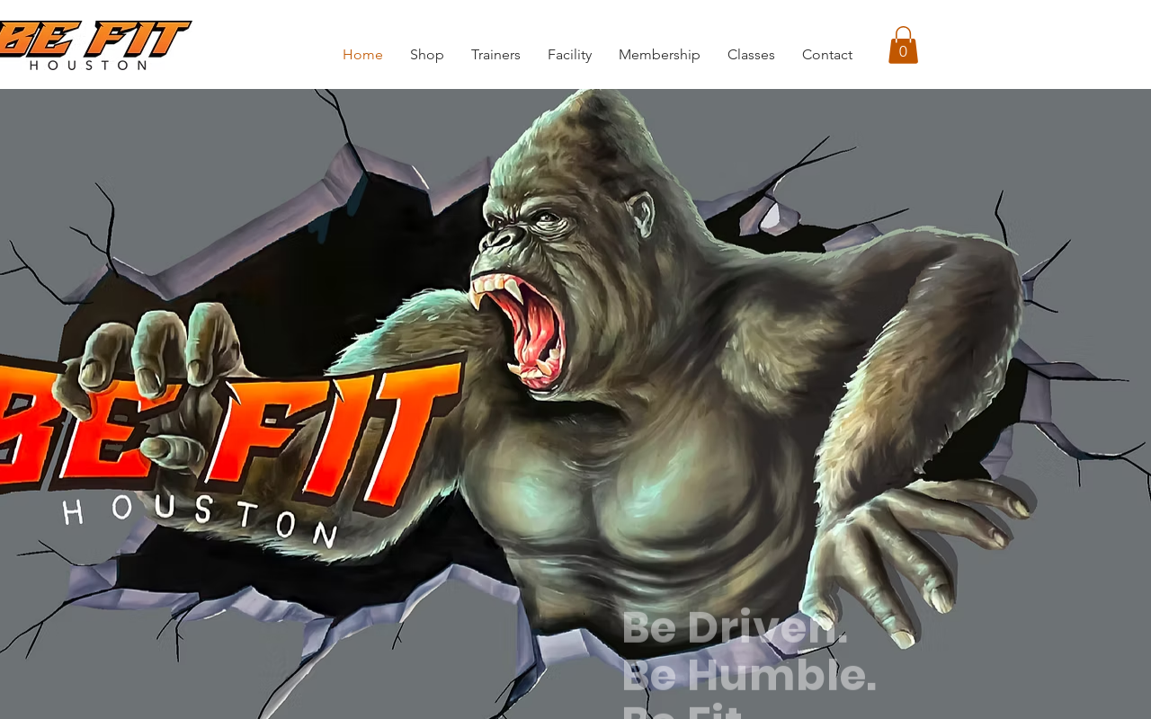 Be Fit Gym — screenshot of their official website