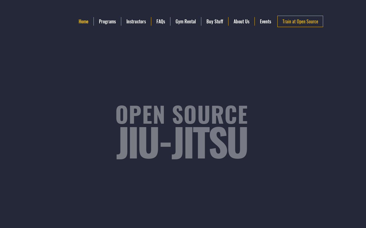 Open Source Jiu Jutsu — screenshot of their official website