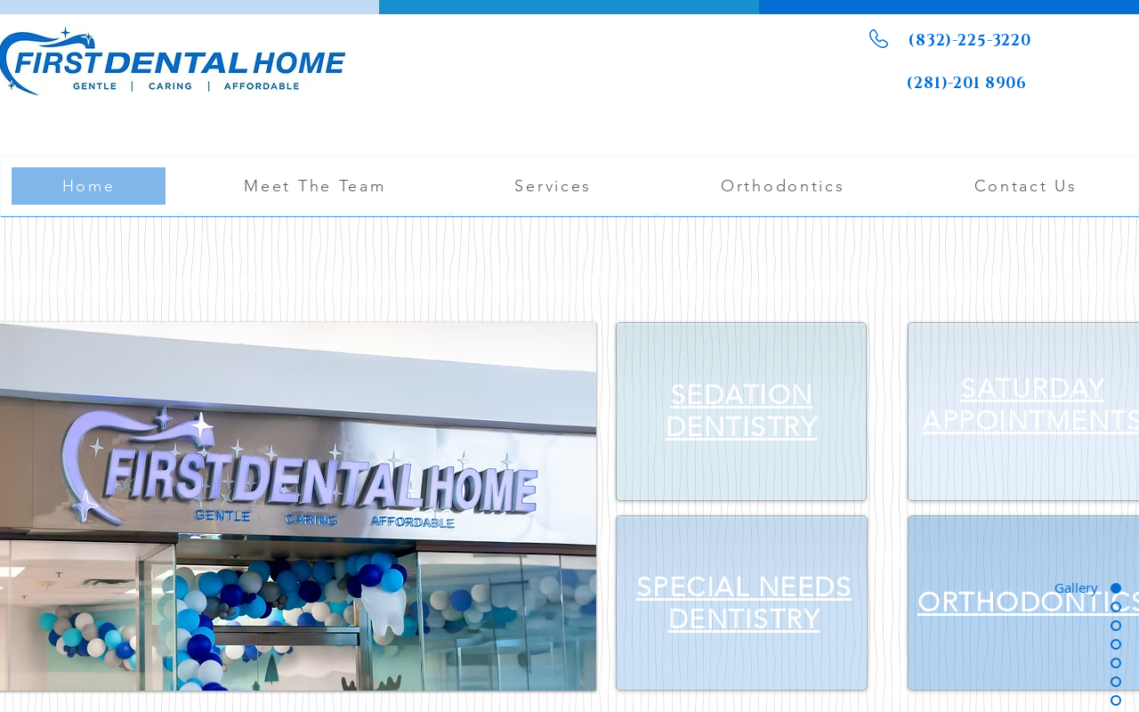 First Dental Home — screenshot of their official website