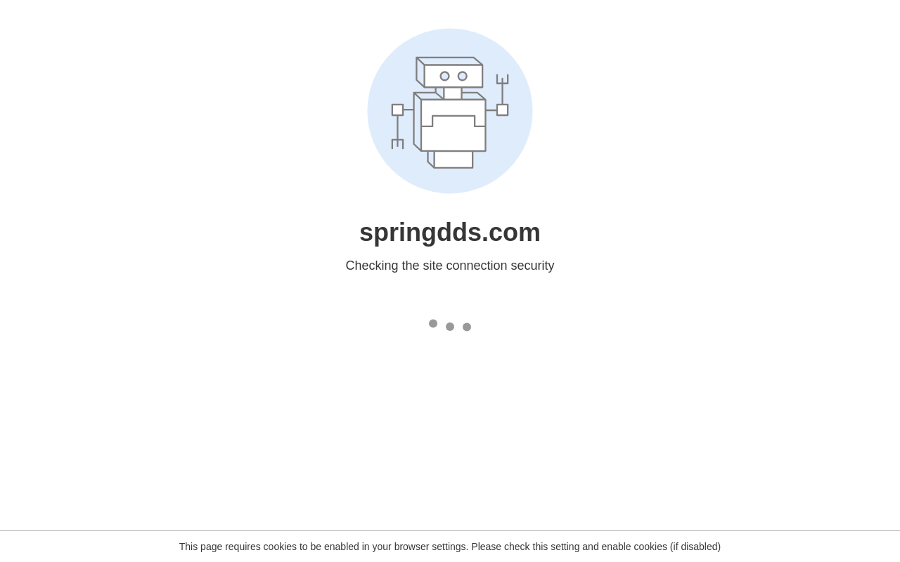 Spring Complete Care Dentistry — screenshot of their official website