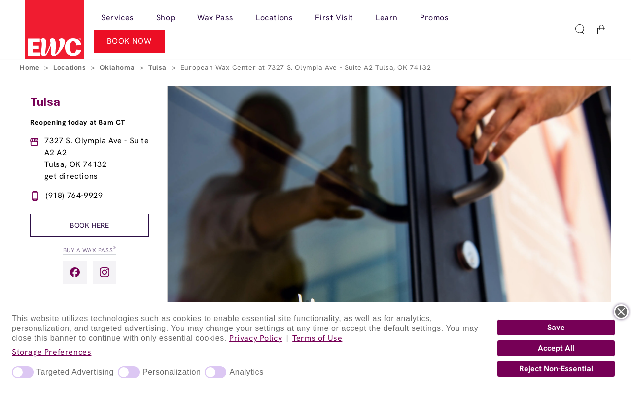 European Wax Center — screenshot of their official website