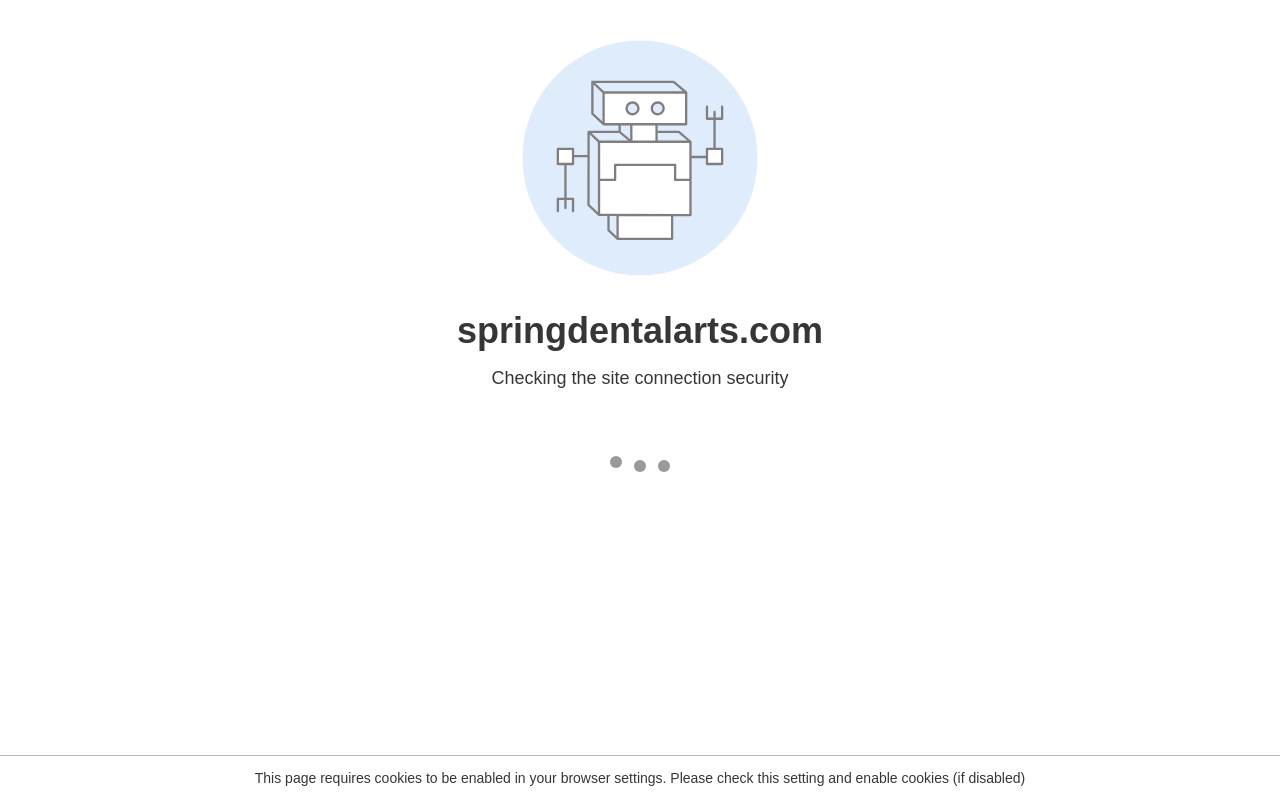 Spring Dental Arts — screenshot of their official website