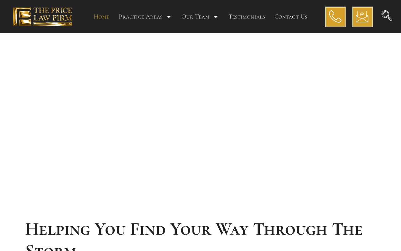 The Price Law Firm, PLLC — screenshot of their official website