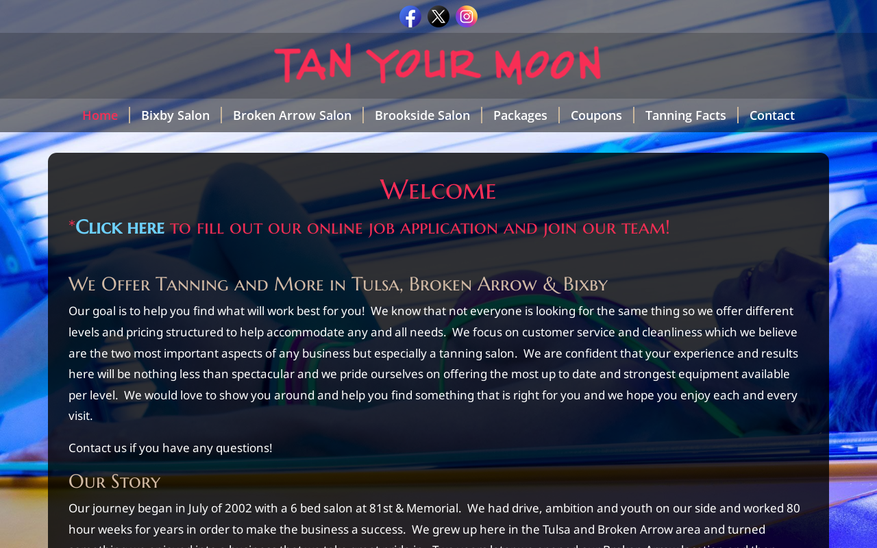 Tan Your Moon — screenshot of their official website