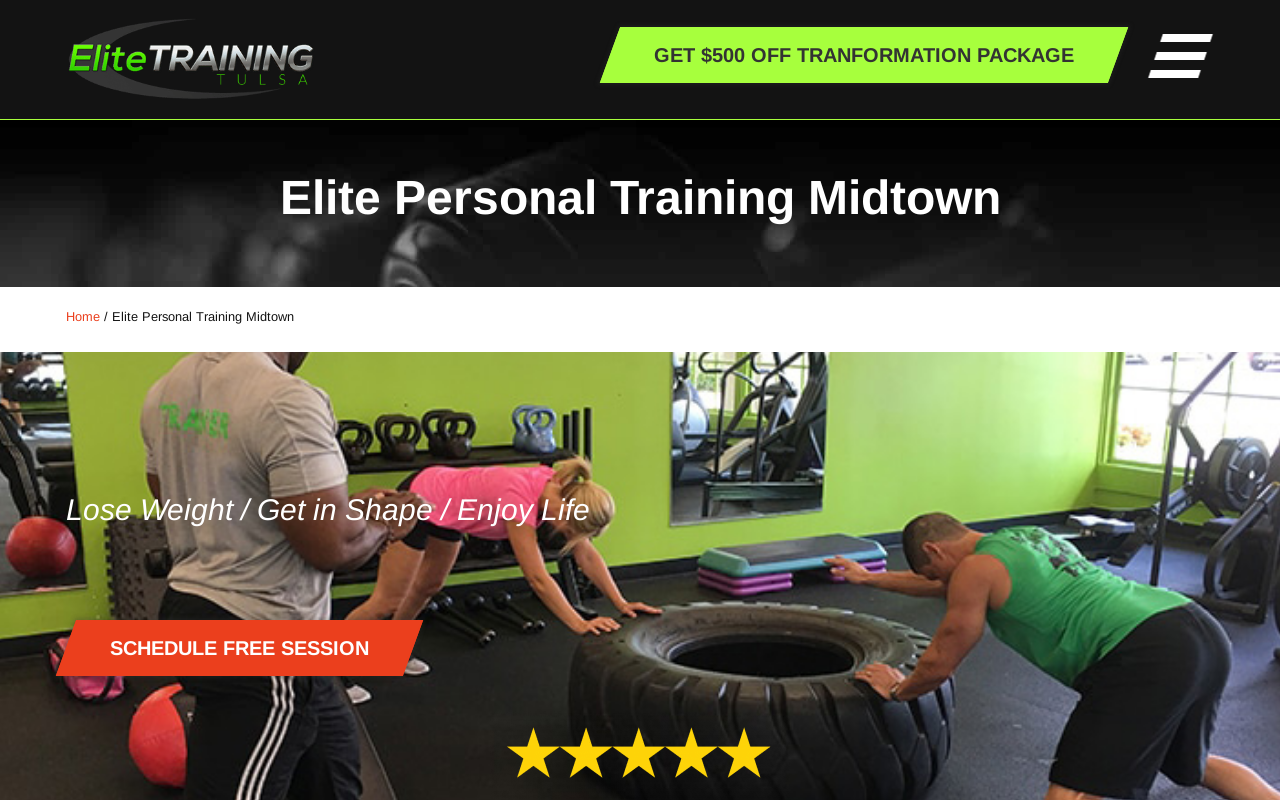 Elite Training — screenshot of their official website