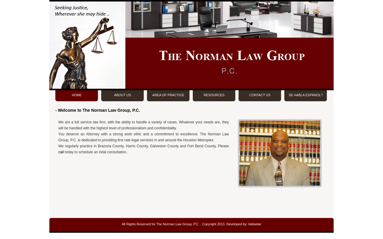 Norman & Associates — screenshot of their official website