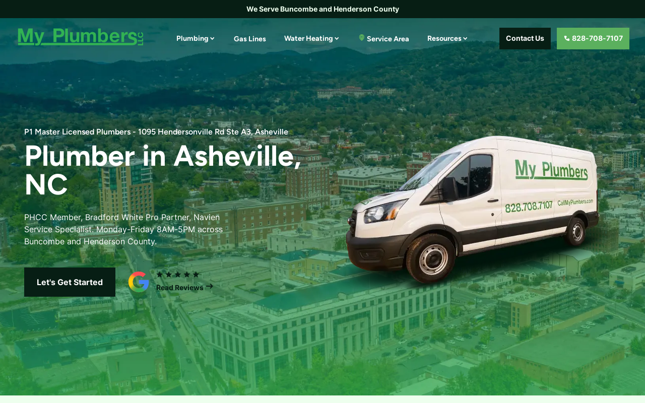 My Plumbers, LLC — screenshot of their official website