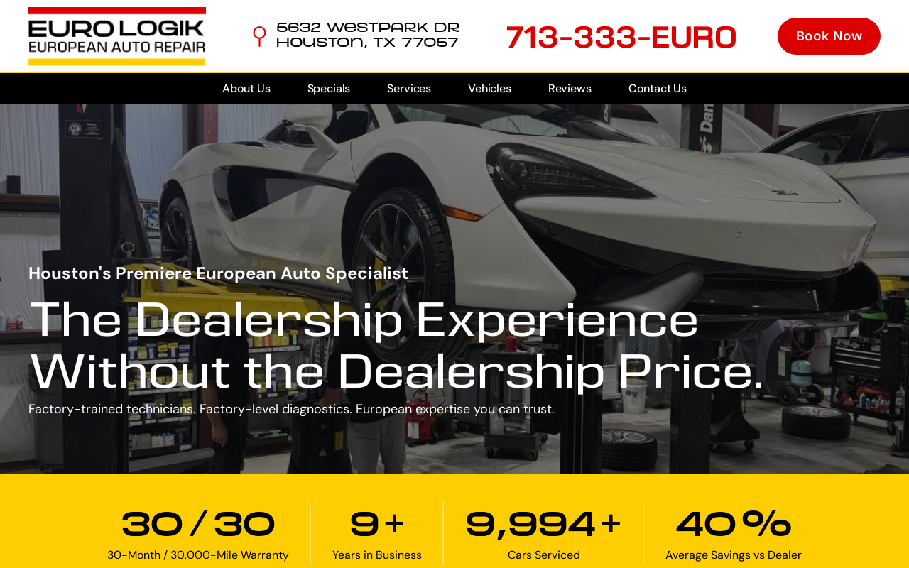 Euro Logik — screenshot of their official website