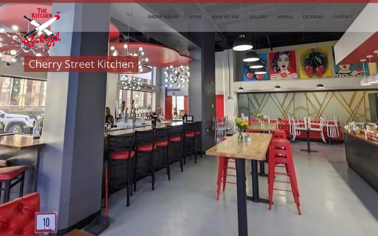 Cherry Street Kitchen and Catering — screenshot of their official website