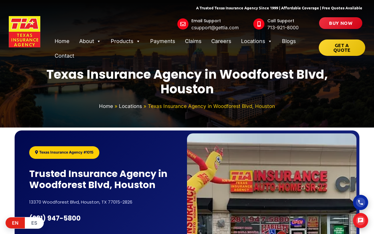 TIA- Texas Insurance Agency — screenshot of their official website
