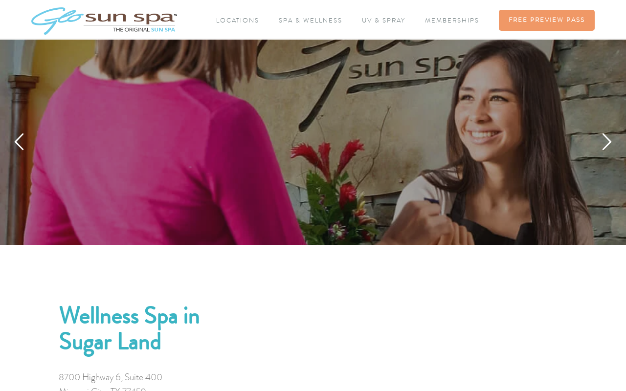 Glo Sun Spa — screenshot of their official website