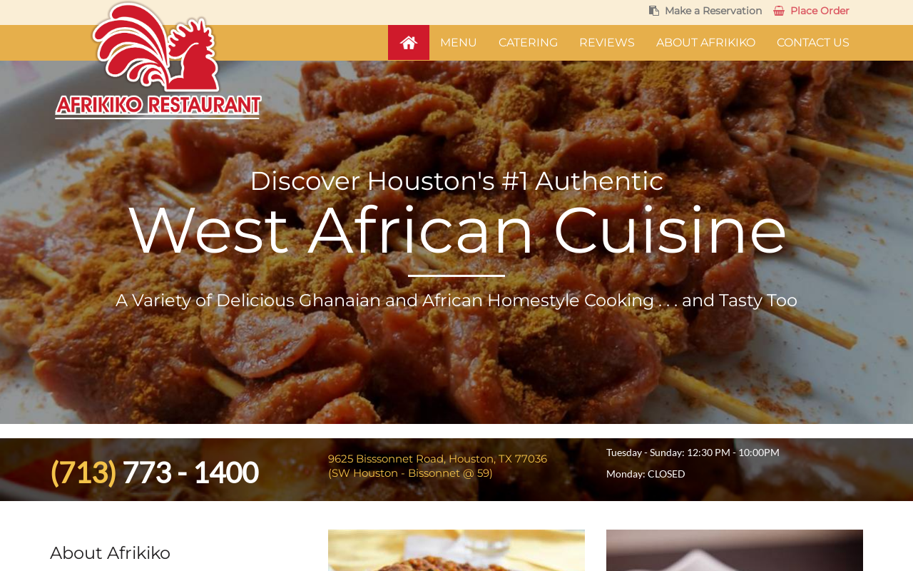 Afrikiko — screenshot of their official website