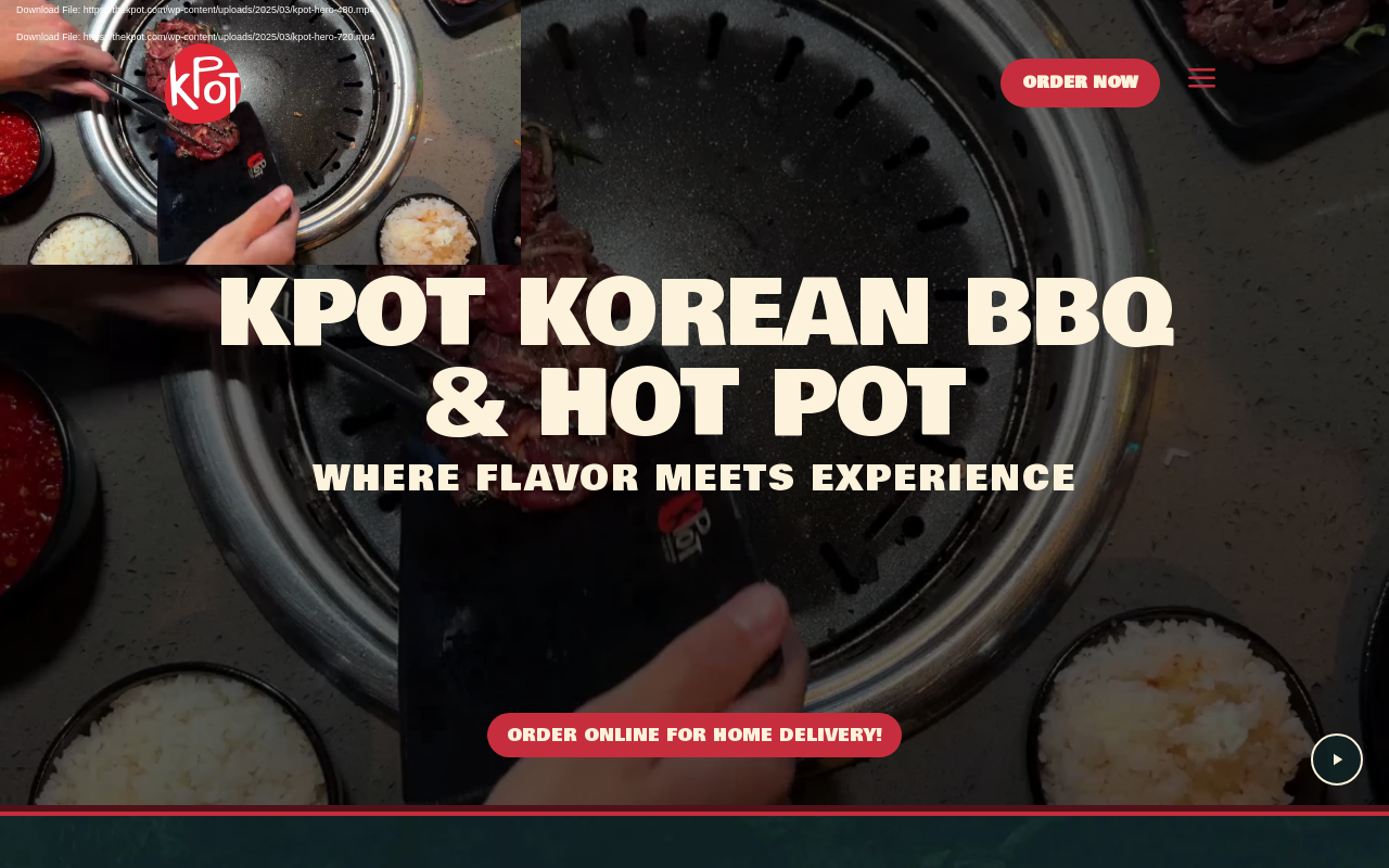 KPOT — screenshot of their official website