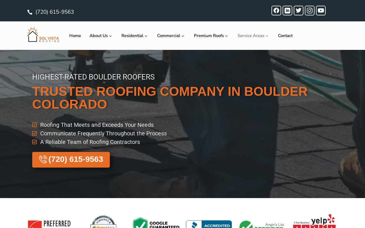 Sol Vista Roofing Boulder — screenshot of their official website