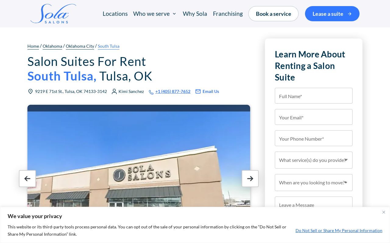 Sola Salons — screenshot of their official website