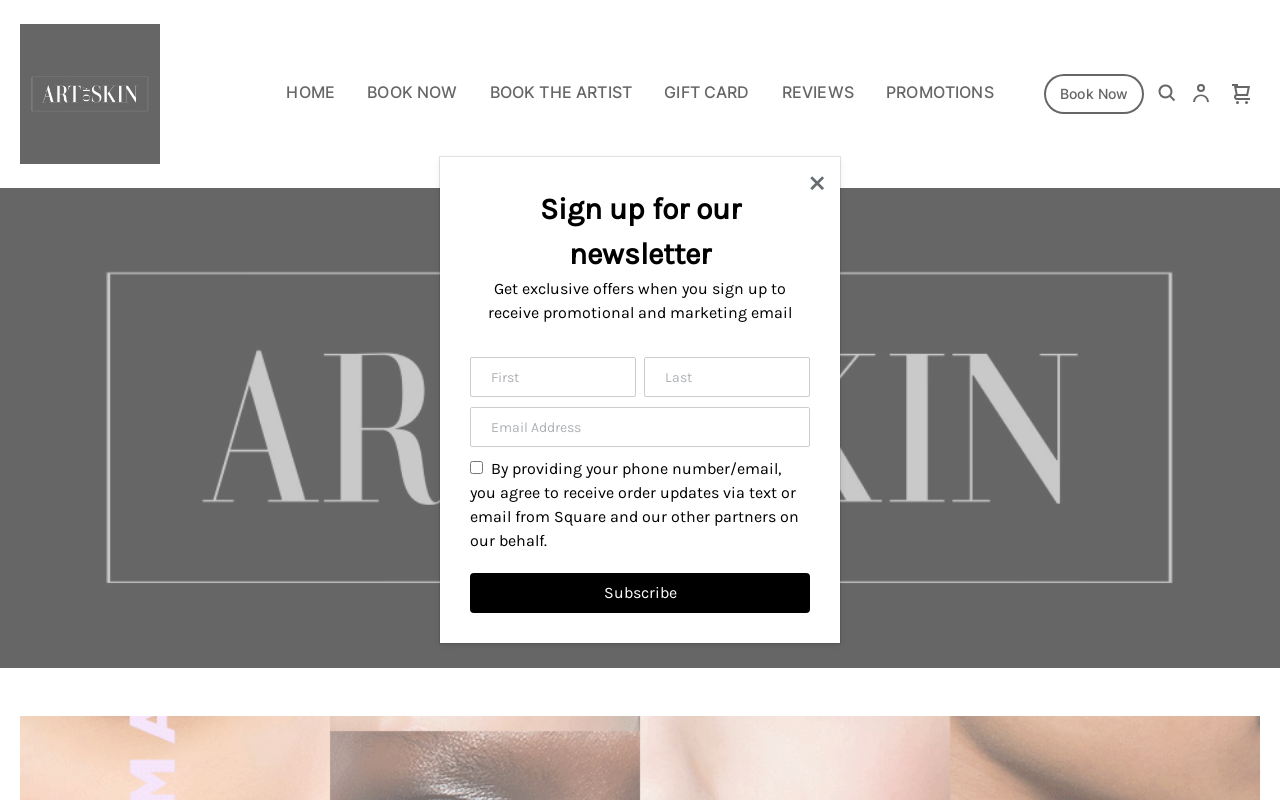 Art Of Skin — screenshot of their official website