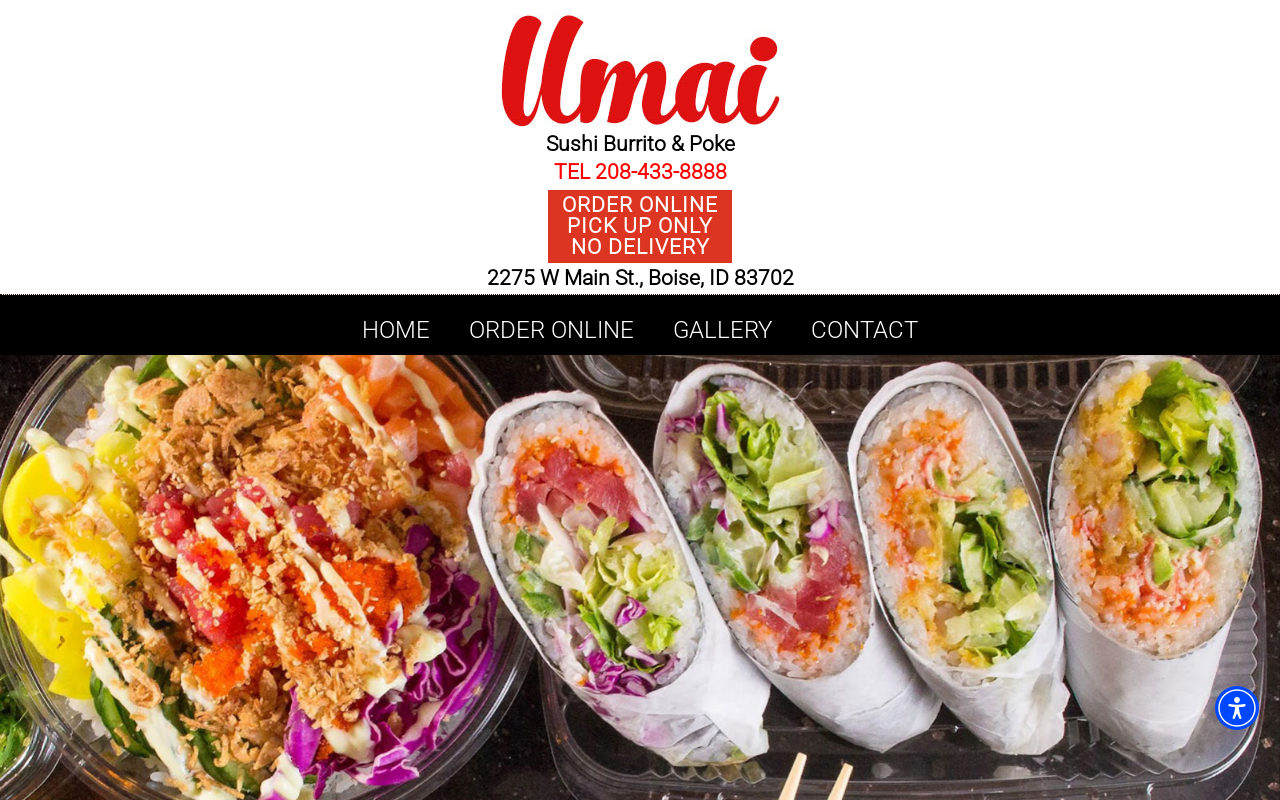 Umai — screenshot of their official website