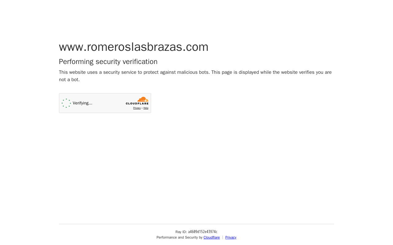 Romero's Las Brazos Mexican Kitchen — screenshot of their official website