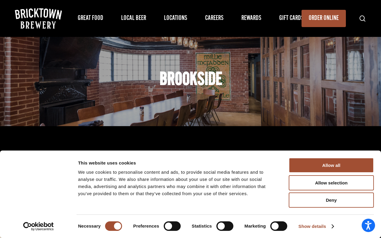 Bricktown Brewery — screenshot of their official website