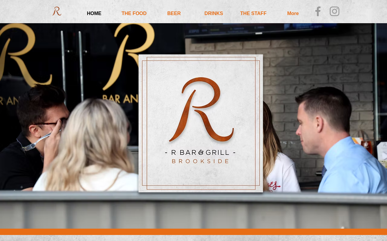 R Bar & Grill — screenshot of their official website