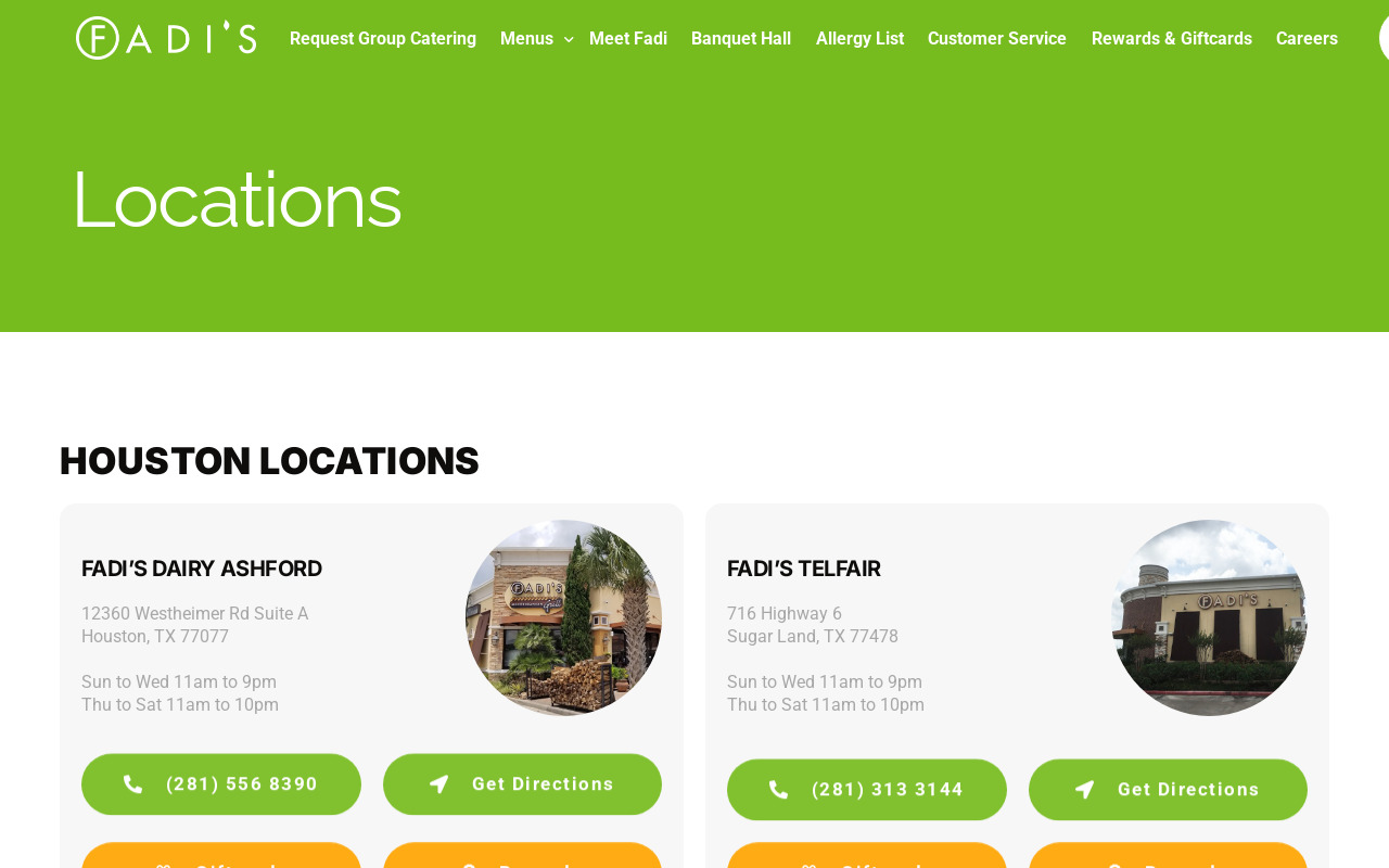 Fadi's Mediterranean Grill Telfair — screenshot of their official website
