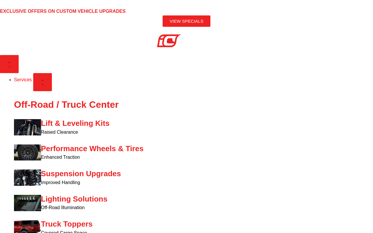 Integrity Customs — screenshot of their official website