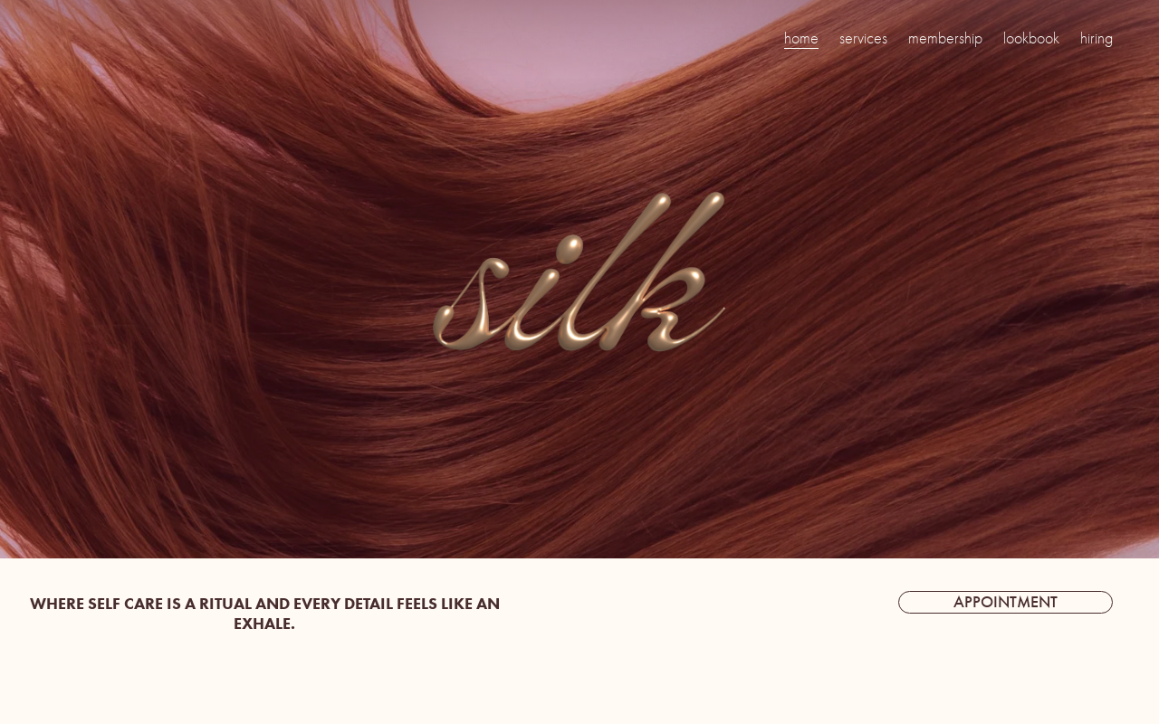 Silk — screenshot of their official website
