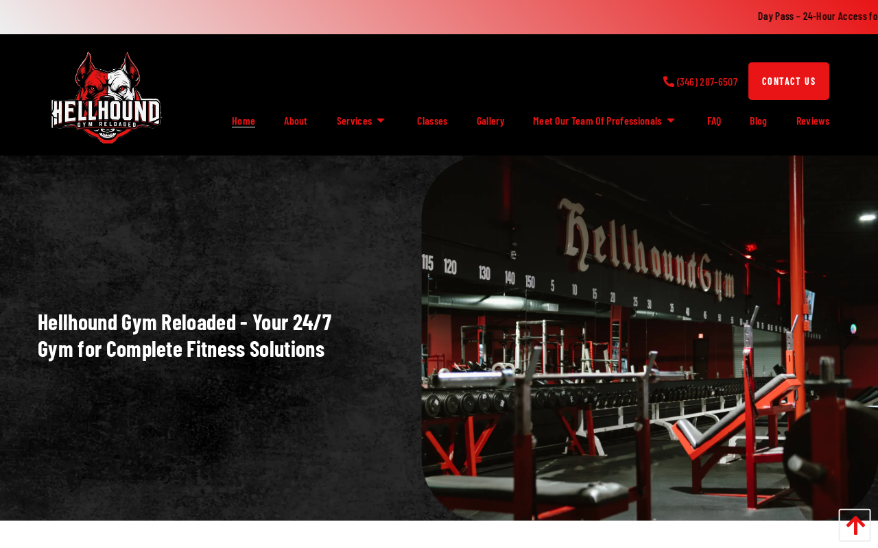 Hellhound Gym — screenshot of their official website
