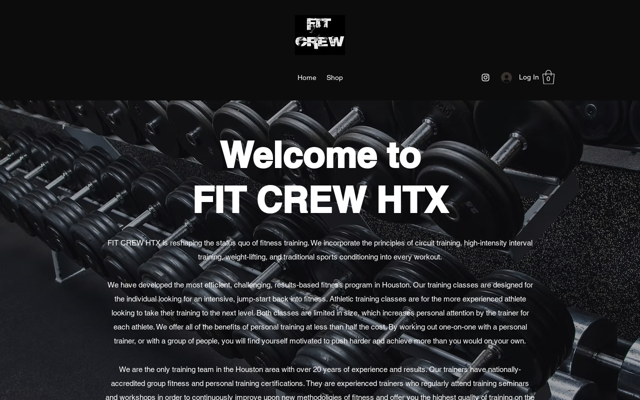 Fit Crew — screenshot of their official website