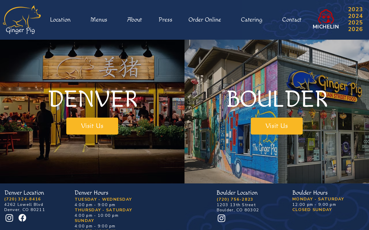 The Ginger Pig Boulder — screenshot of their official website