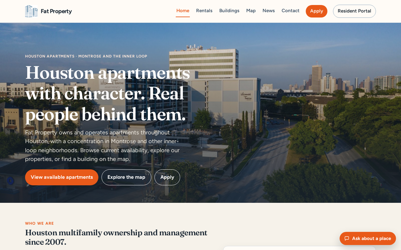 Fat Property — screenshot of their official website