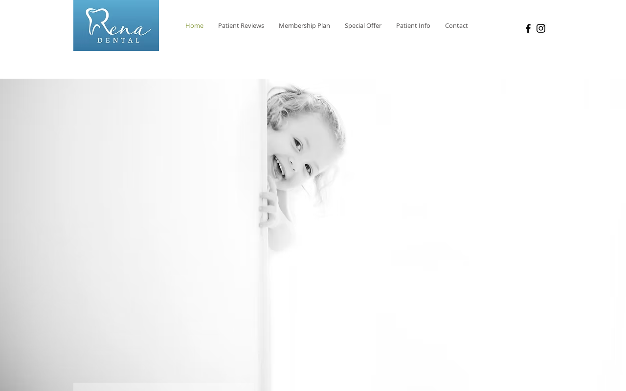 Rena Dental — screenshot of their official website