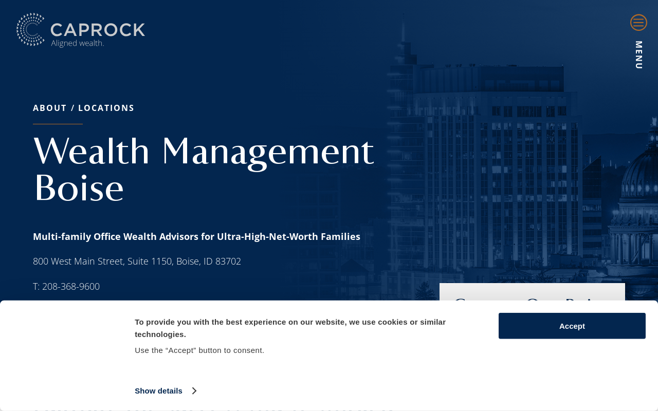 Caprock — screenshot of their official website