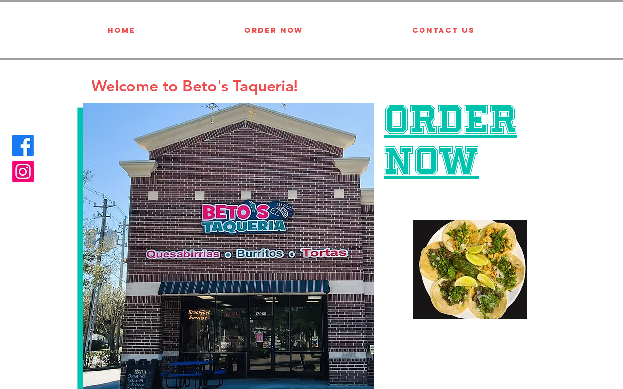 Beto's Taquería — screenshot of their official website