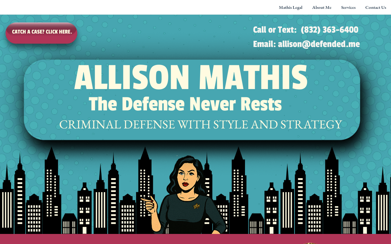Mathis Legal — screenshot of their official website