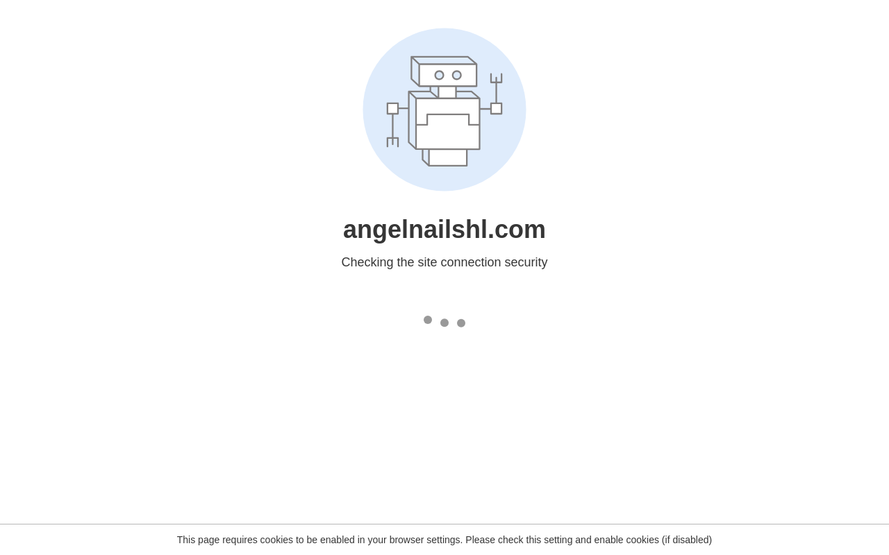 Angel Nails — screenshot of their official website