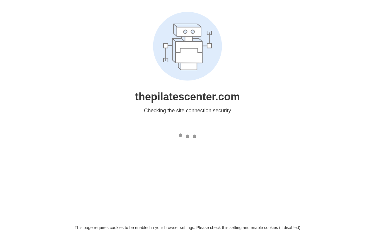 The Pilates Center — screenshot of their official website