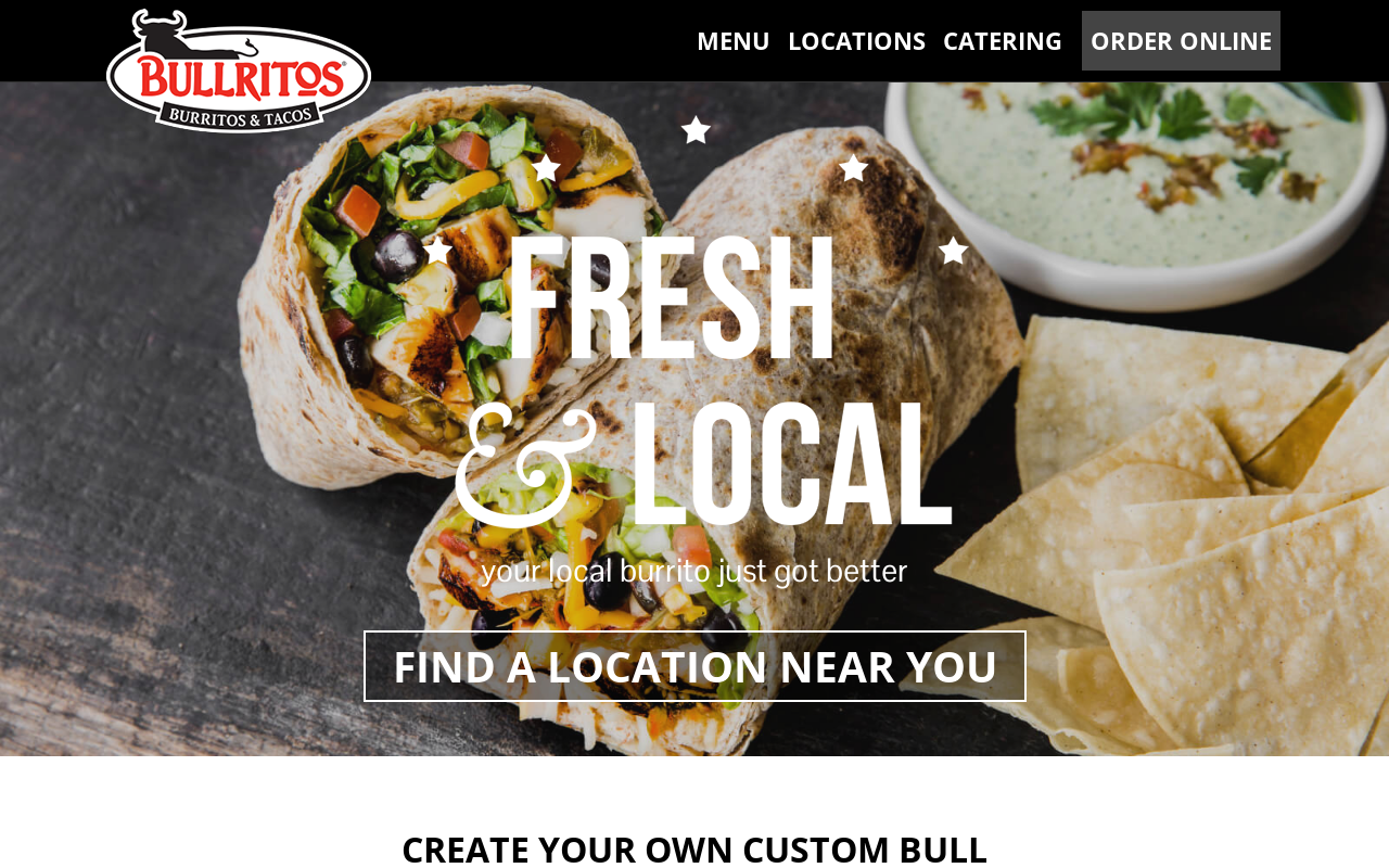 Bullritos — screenshot of their official website