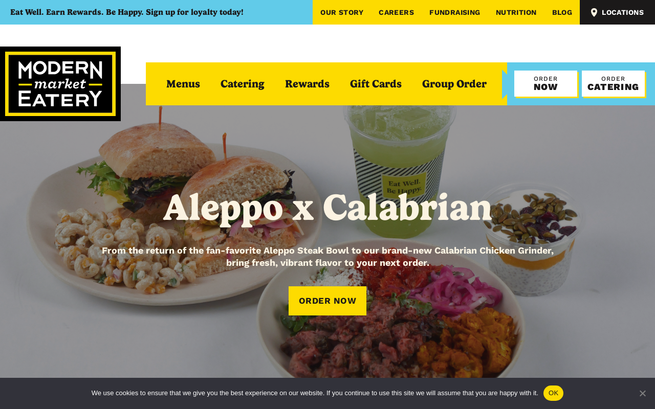 Modern Market — screenshot of their official website