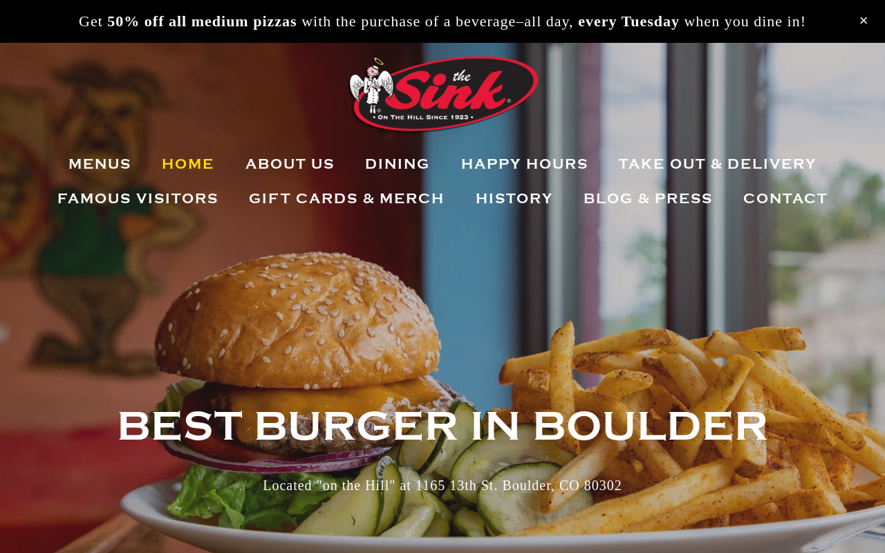The Sink — screenshot of their official website