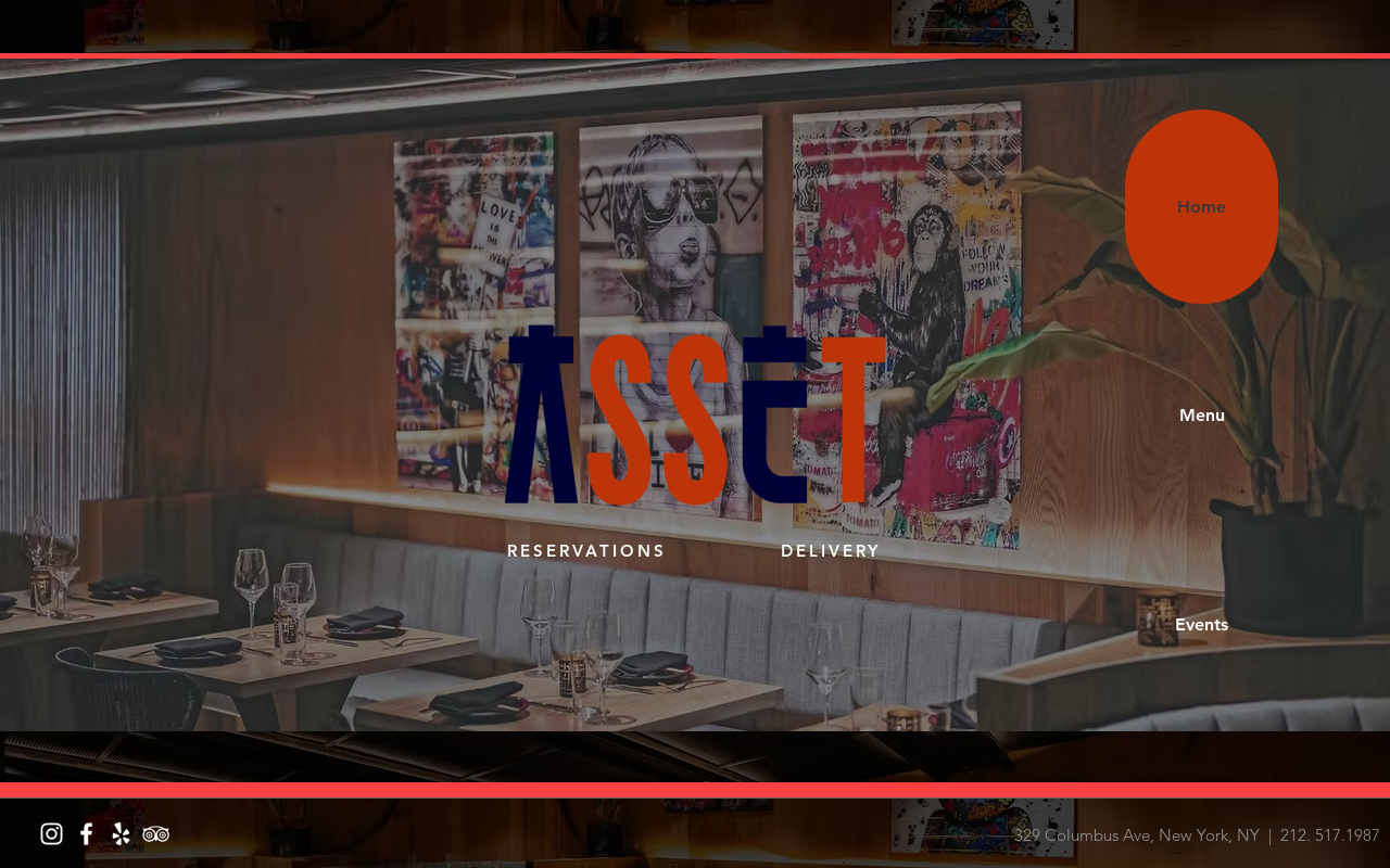 Asset — screenshot of their official website