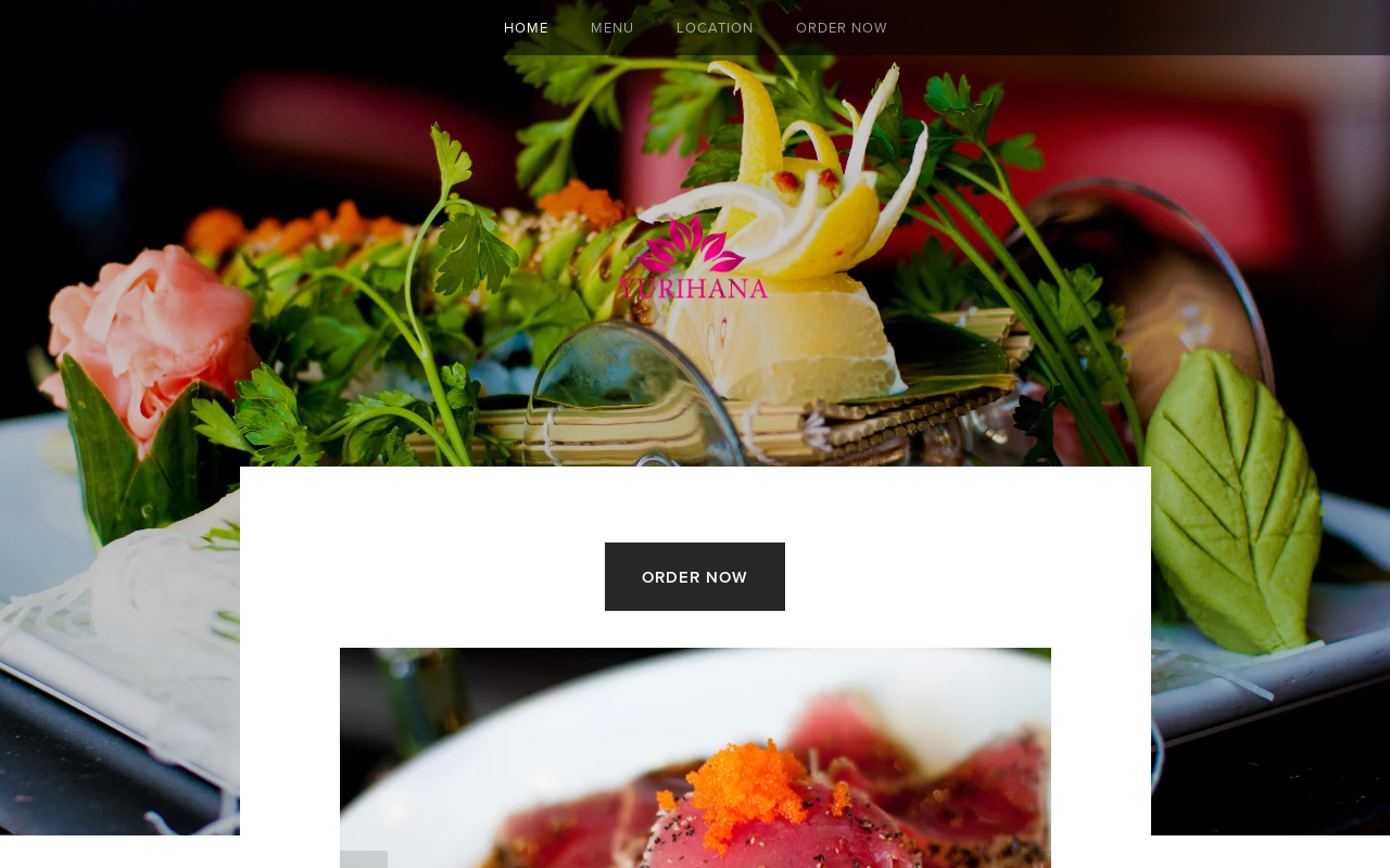 Yurihana — screenshot of their official website