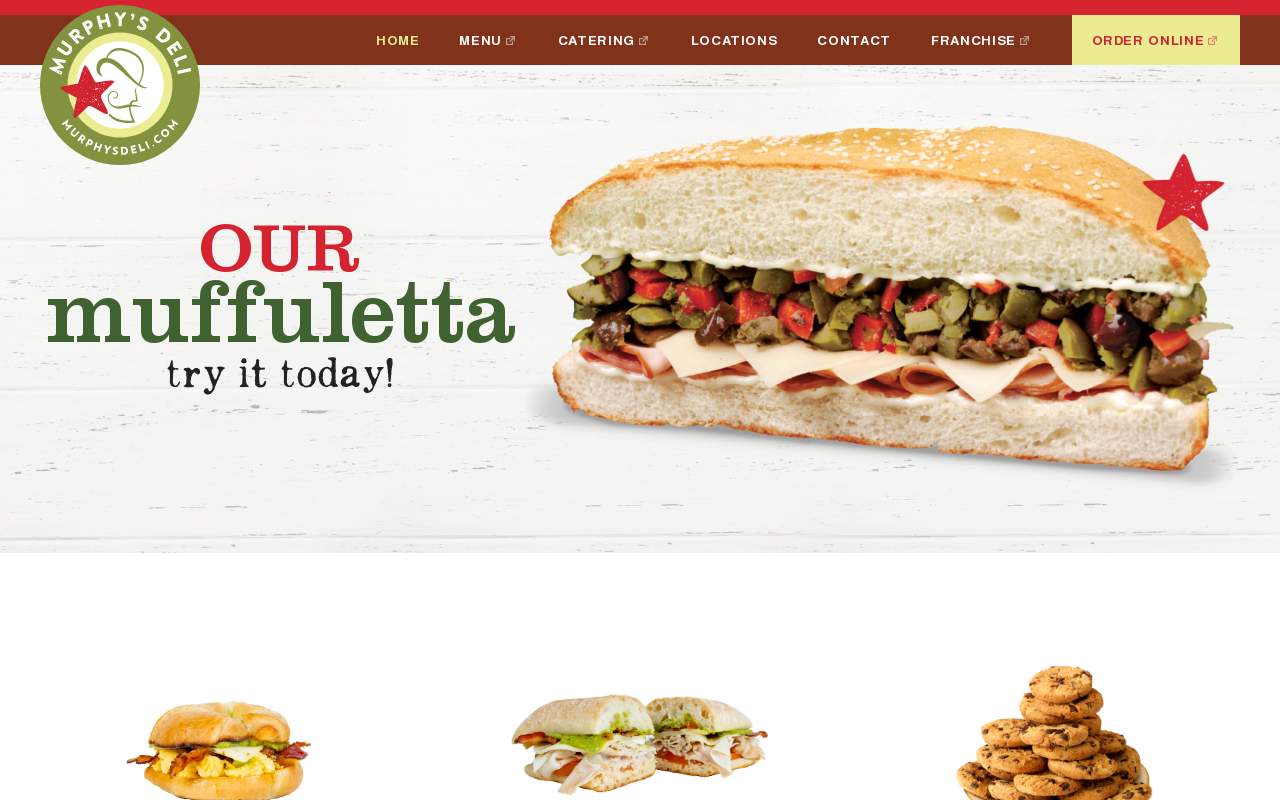 Murphy's Deli — screenshot of their official website