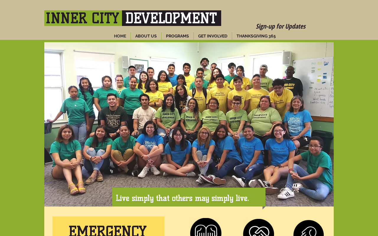 Inner City Development & Realtors — screenshot of their official website
