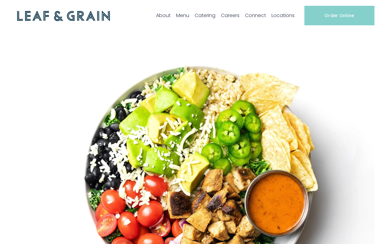 Leaf & Grain — screenshot of their official website