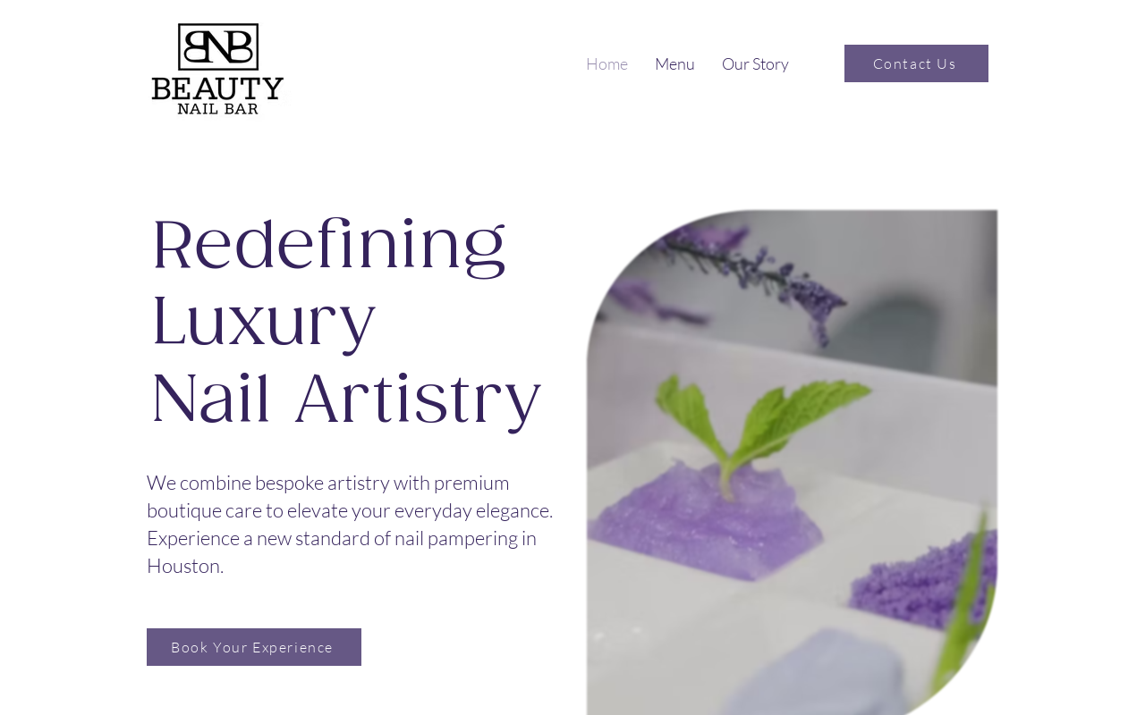 Beauty Nail Bar — screenshot of their official website