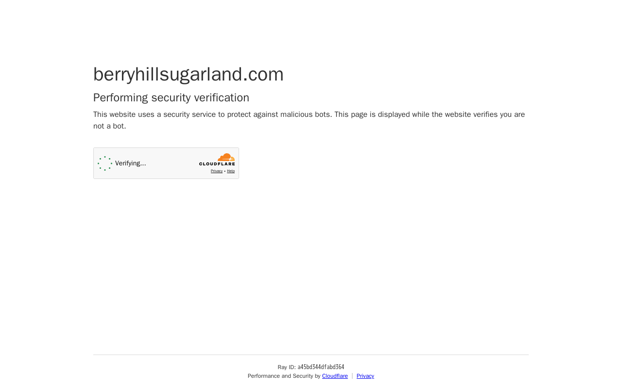 Berryhill Tacos Sugarland — screenshot of their official website