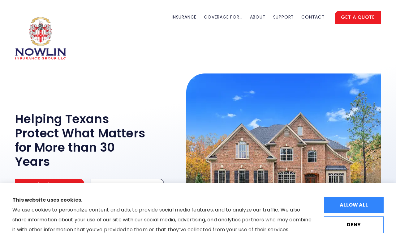 Nationwide Insurance — screenshot of their official website