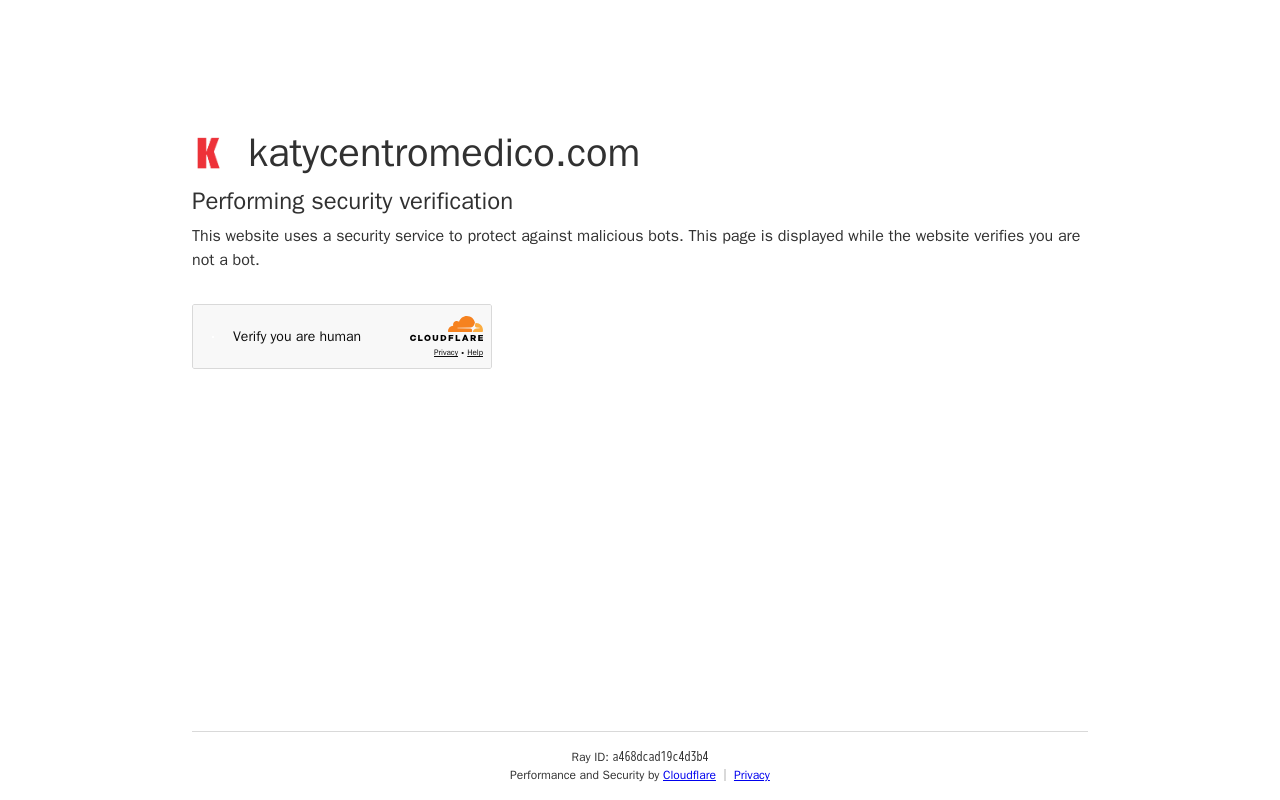 Katy Centro Medico Hispano — screenshot of their official website
