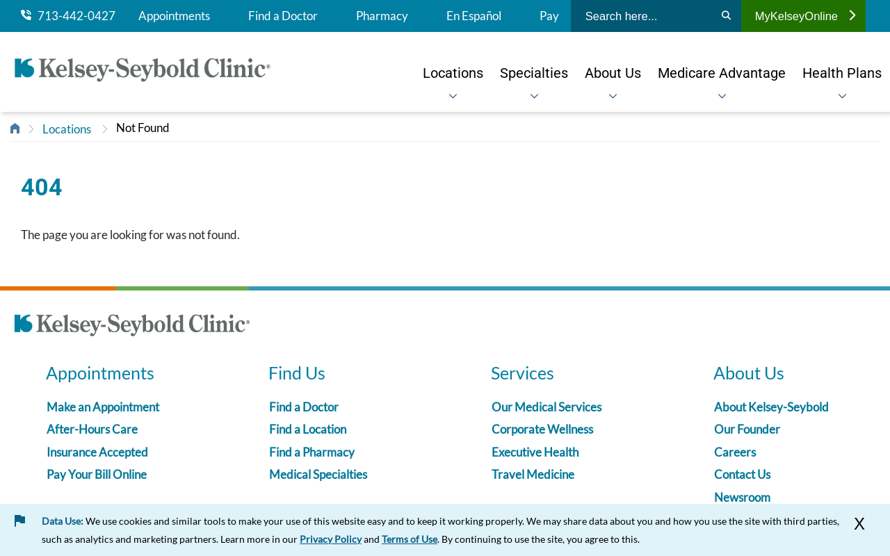 Kelsey-Sebold Clinic — screenshot of their official website